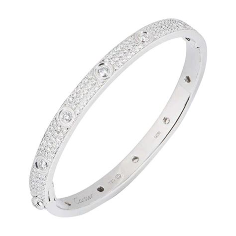 diamond love bracelet - love bracelet full diamond.